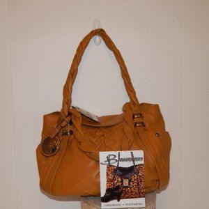 NWT- B. Makowosky Leather Bag